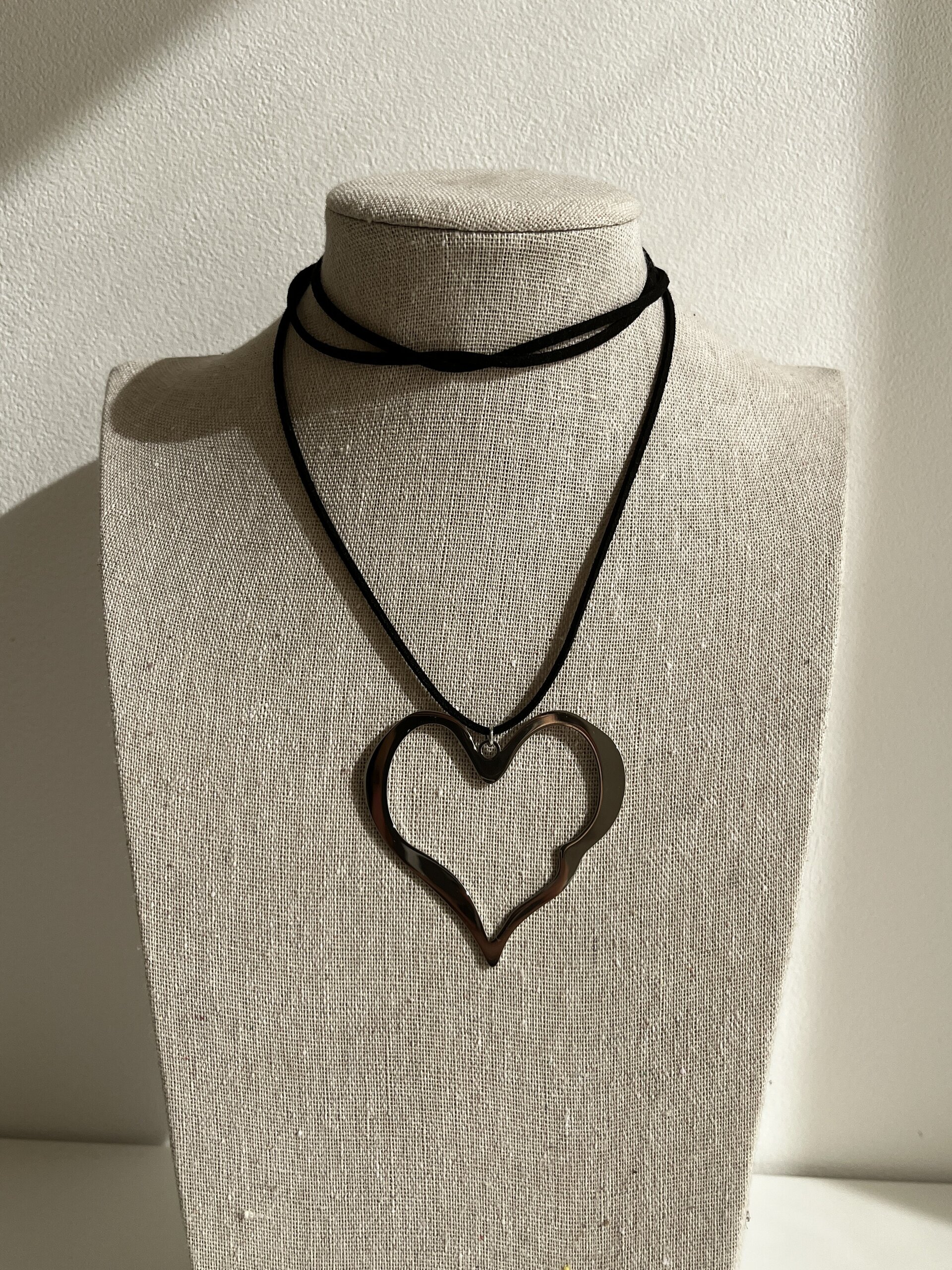 Collar Corazón Plata - 2